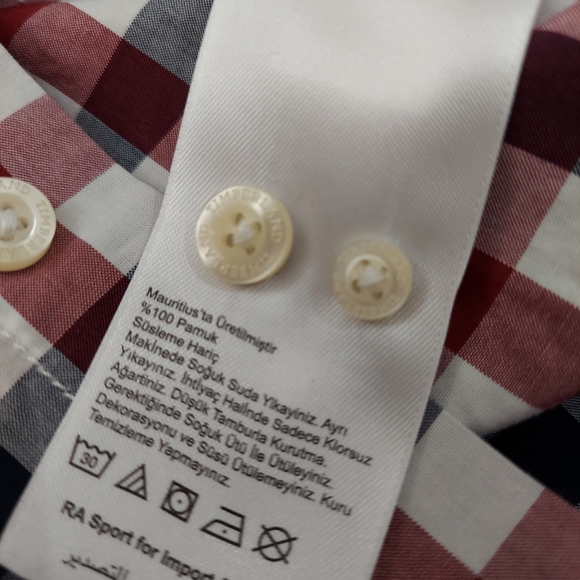 Men's button down casual shirt. TIMBERLAND. Small - Picture 8 of 8